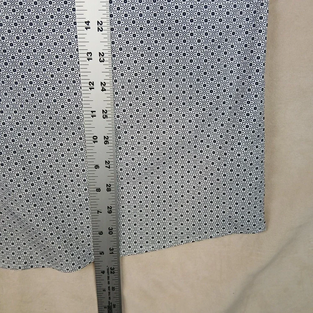 Tom‎ Baine 4XL 20-20.5 Mens Shirt Performance 4 Way Stretch Flip Cuff Geometric